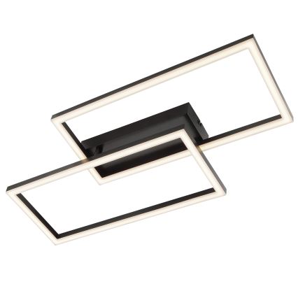 Brilliant - LED-Deckenleuchte JORVIC LED/21W/230V 29x60 cm schwarz