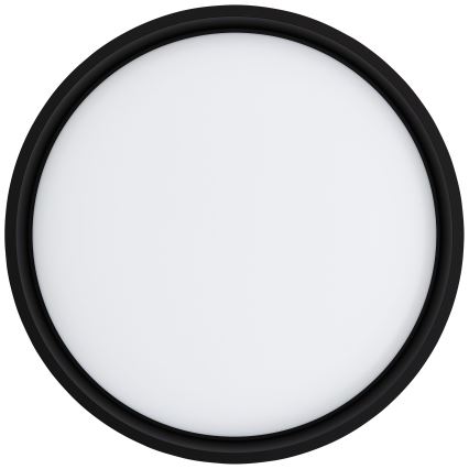Brilliant - LED-Deckenleuchte KALMAR LED/26W/230V 3000K d 39 cm schwarz