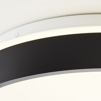 Brilliant - LED-Deckenleuchte KALMAR LED/26W/230V 3000K d 39 cm schwarz