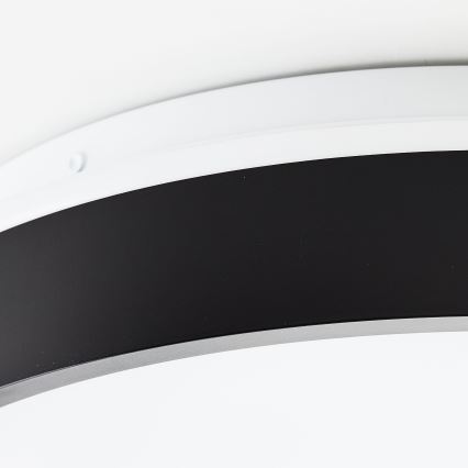 Brilliant - LED-Deckenleuchte KALMAR LED/26W/230V 3000K d 39 cm schwarz