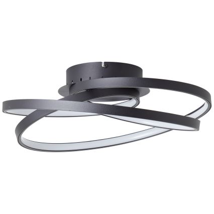 Brilliant - LED-Deckenleuchte LABYRINTH LED/40W/230V d 39,5 cm schwarz