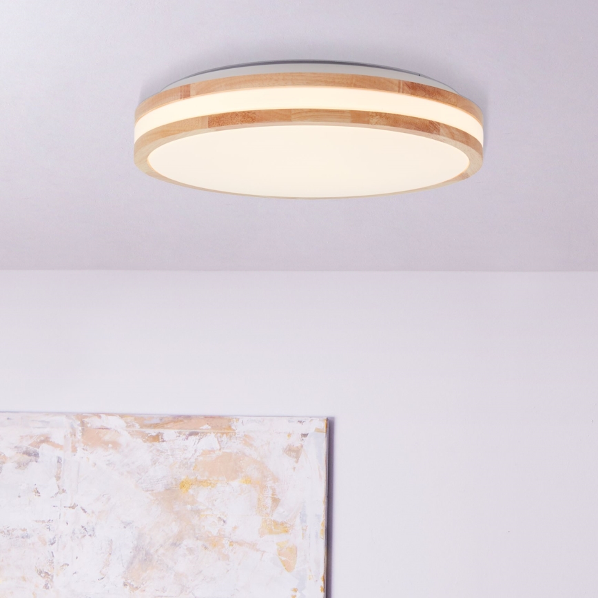 Brilliant - LED-Deckenleuchte LASKOS LED/22W/230V Ø 38 cm Gummibaum