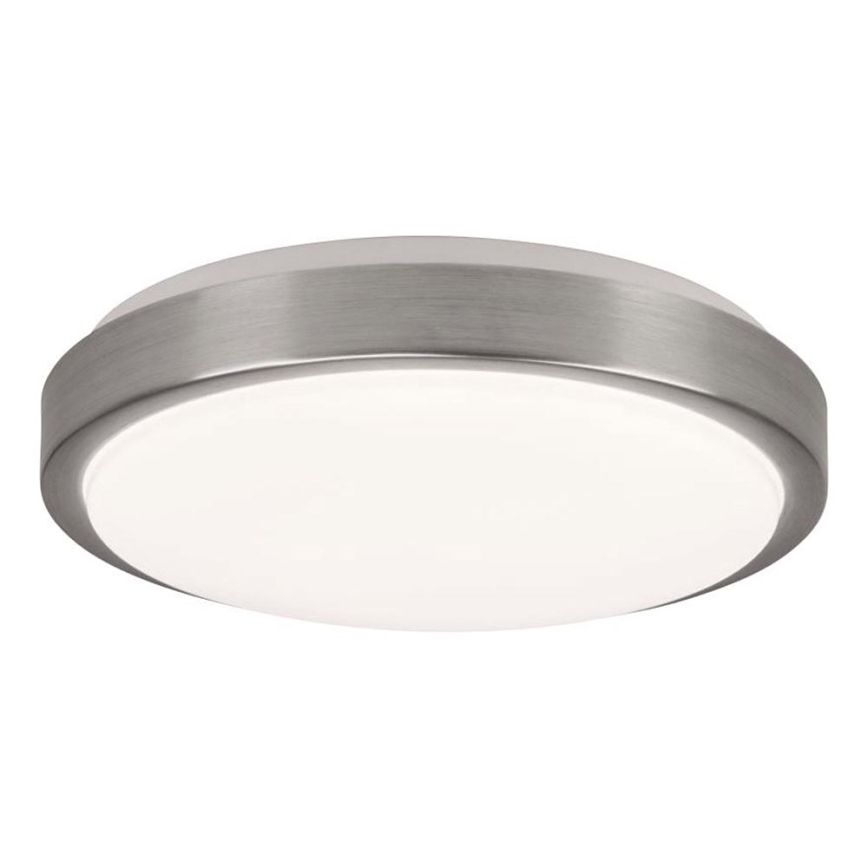Brilliant - LED-Deckenleuchte LIVIUS LED/18W/230V d 28 cm 3000K matt Chrom