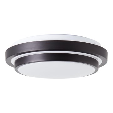 Brilliant - LED-Deckenleuchte MALMÖ LED/12W/230V 3000K d 34,5 cm schwarz