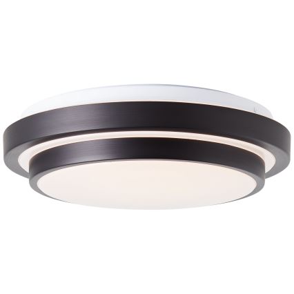 Brilliant - LED-Deckenleuchte MALMÖ LED/12W/230V 3000K d 34,5 cm schwarz