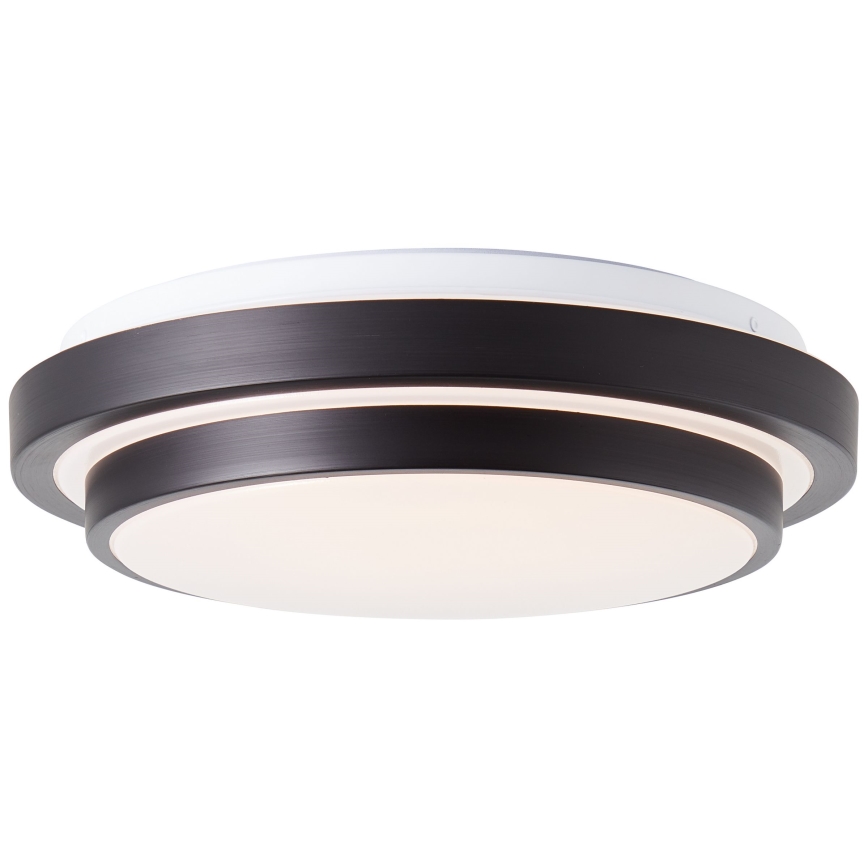 Brilliant - LED-Deckenleuchte MALMÖ LED/12W/230V 3000K d 34,5 cm schwarz