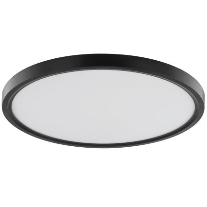 Brilliant - LED Deckenleuchte mit Bewegungs- und Dämmerungssensor GALO LED/26W/230V Ø 40 cm schwarz