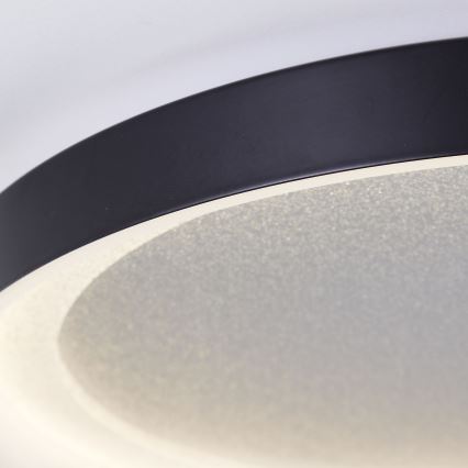 Brilliant - LED-Deckenleuchte QUITO LED/24W/230V 3000K d 33 cm schwarz