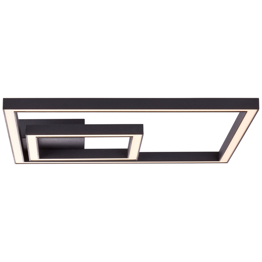Brilliant - LED-Deckenleuchte QUON LED/24W/230V 3000K 40x40 cm schwarz
