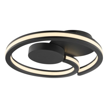 Brilliant - LED-Deckenleuchte REVOLA LED/33W/230V 3000/4000/6500K Ø 40 cm schwarz