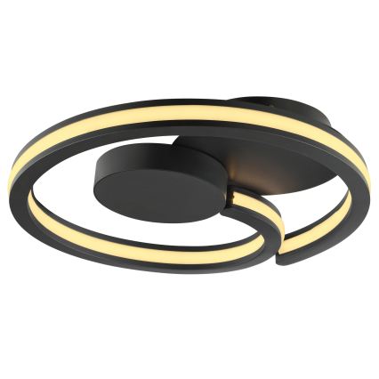 Brilliant - LED-Deckenleuchte REVOLA LED/33W/230V 3000/4000/6500K Ø 40 cm schwarz