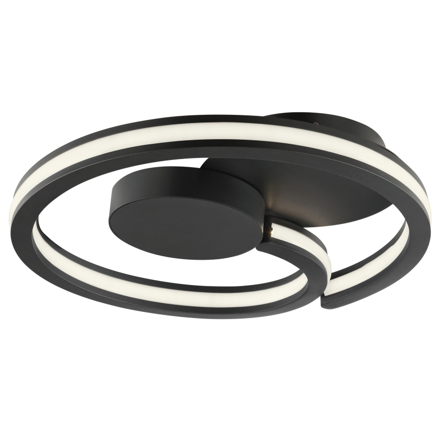 Brilliant - LED-Deckenleuchte REVOLA LED/33W/230V 3000/4000/6500K Ø 40 cm schwarz