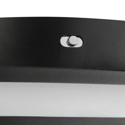 Brilliant - LED-Deckenleuchte REVOLA LED/33W/230V 3000/4000/6500K Ø 40 cm schwarz