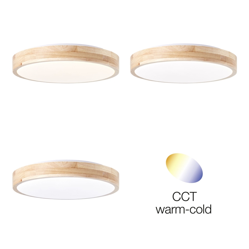Brilliant - LED-Deckenleuchte SLIMLINE LED/14W/230V 3000/4000K Gummibaum