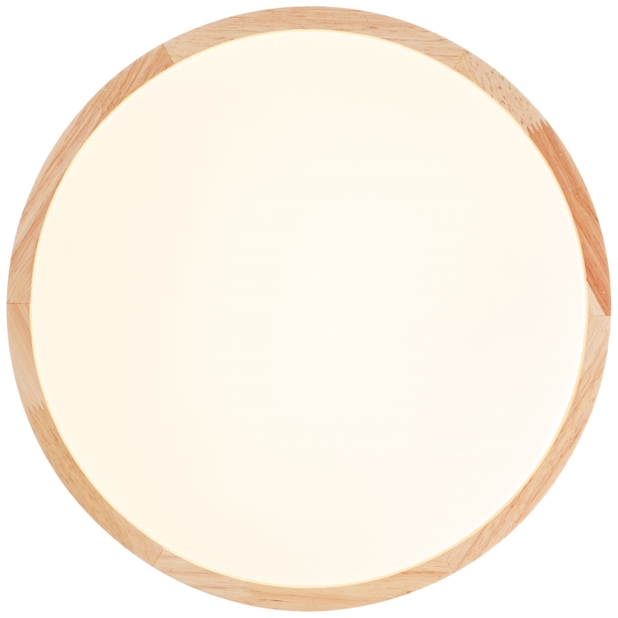 Brilliant - LED-Deckenleuchte SLIMLINE LED/22W/230V Ø 39 cm Gummibaumholz