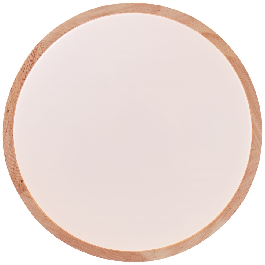 Brilliant - LED-Deckenleuchte SLIMLINE LED/24W/230V Ø 34,5 cm Gummibaumholz