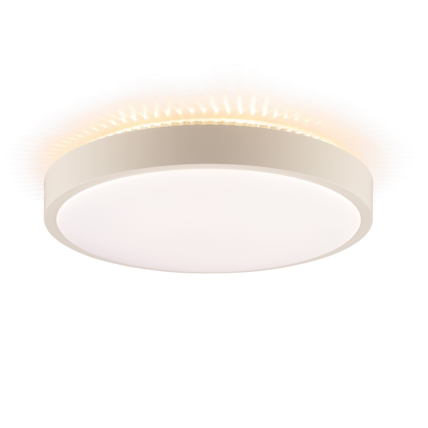 Brilliant - LED-Deckenleuchte SOLISTRA LED/18W/230V Ø 34,5 cm beige