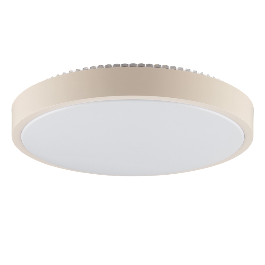 Brilliant - LED-Deckenleuchte SOLISTRA LED/18W/230V Ø 34,5 cm beige