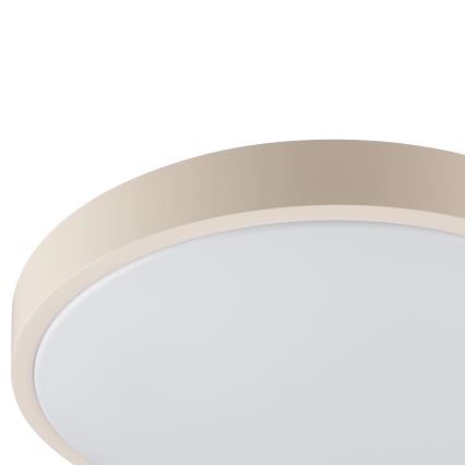 Brilliant - LED-Deckenleuchte SOLISTRA LED/18W/230V Ø 34,5 cm beige