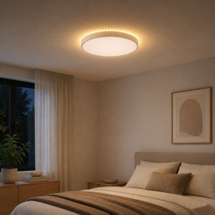 Brilliant - LED-Deckenleuchte SOLISTRA LED/36W/230V Ø 54 cm weiß