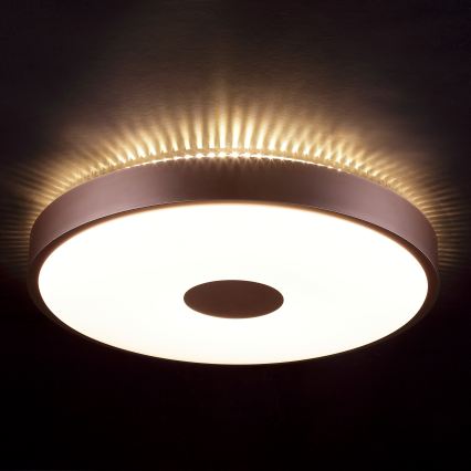Brilliant - LED-Deckenleuchte TAVIS LED/24W/230V Ø 44,5 cm Roségold