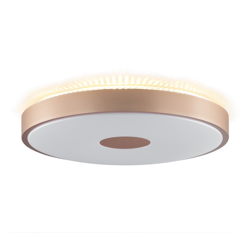 Brilliant - LED-Deckenleuchte TAVIS LED/24W/230V Ø 44,5 cm Roségold