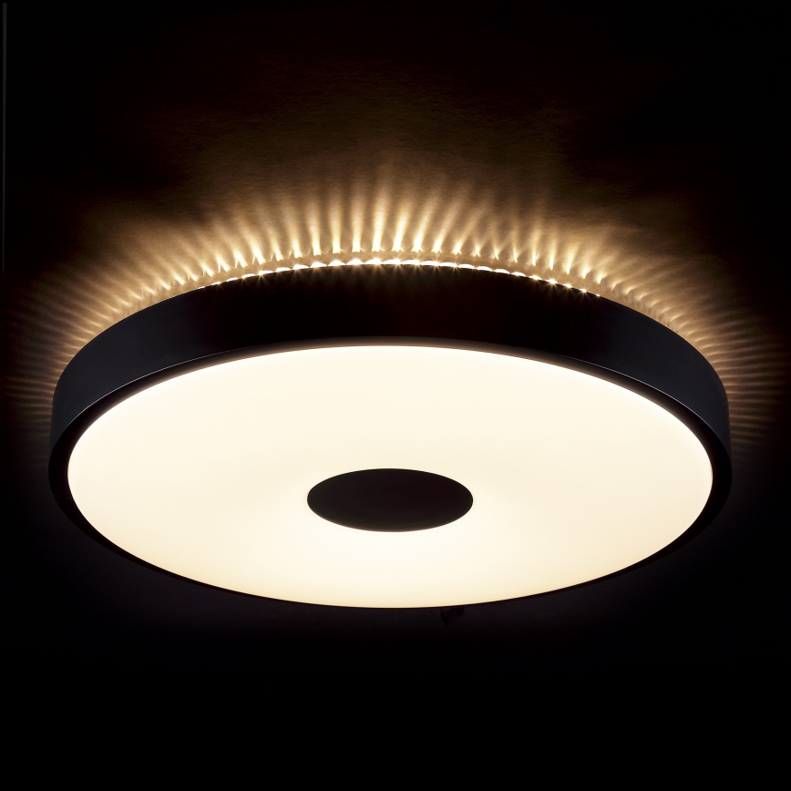 Brilliant - LED Deckenleuchte TAVIS LED/24W/230V Ø 44,5 cm schwarz