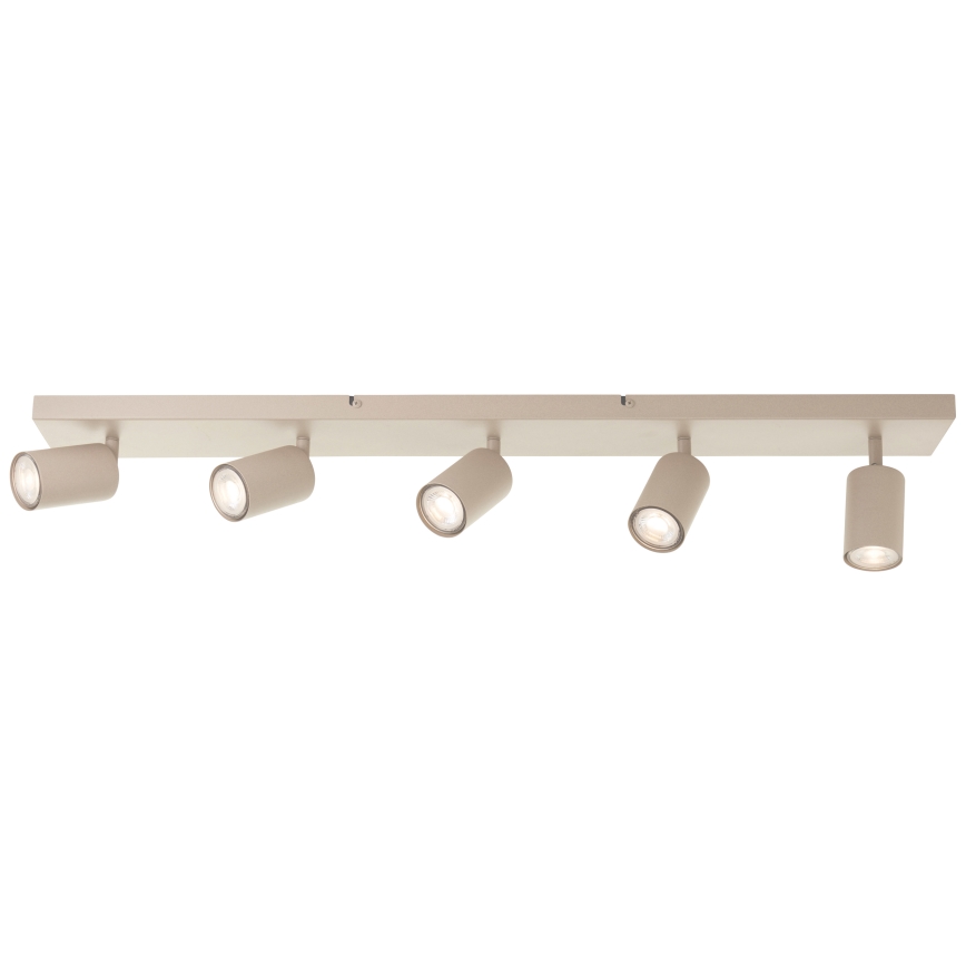 Brilliant - LED-Deckenstrahler JELLO 5x GU10/5W/230V beige