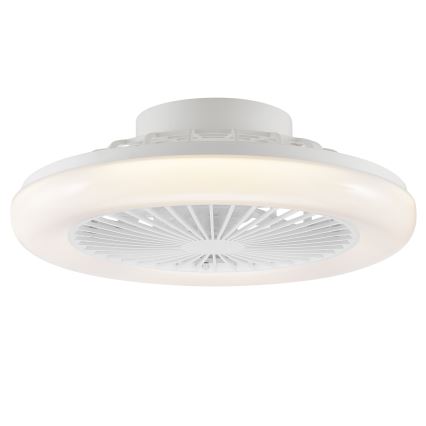 Brilliant - dimmbare LED-Deckenleuchte mit Ventilator MONTERO LED/20W/230V 2700-6500K Ø 42 cm weiß + Fernbedienung