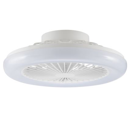 Brilliant - dimmbare LED-Deckenleuchte mit Ventilator MONTERO LED/20W/230V 2700-6500K Ø 42 cm weiß + Fernbedienung