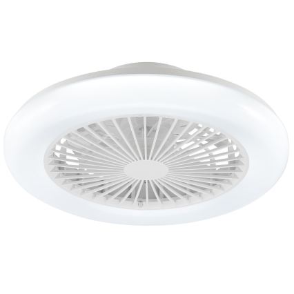 Brilliant - dimmbare LED-Deckenleuchte mit Ventilator MONTERO LED/20W/230V 2700-6500K Ø 42 cm weiß + Fernbedienung