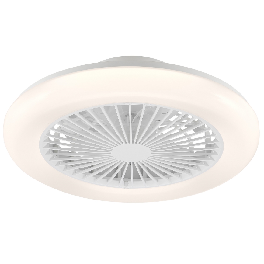 Brilliant - dimmbare LED-Deckenleuchte mit Ventilator MONTERO LED/20W/230V 2700-6500K Ø 42 cm weiß + Fernbedienung