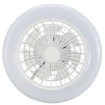 Brilliant - dimmbare LED-Deckenleuchte mit Ventilator MONTERO LED/20W/230V 2700-6500K Ø 42 cm weiß + Fernbedienung