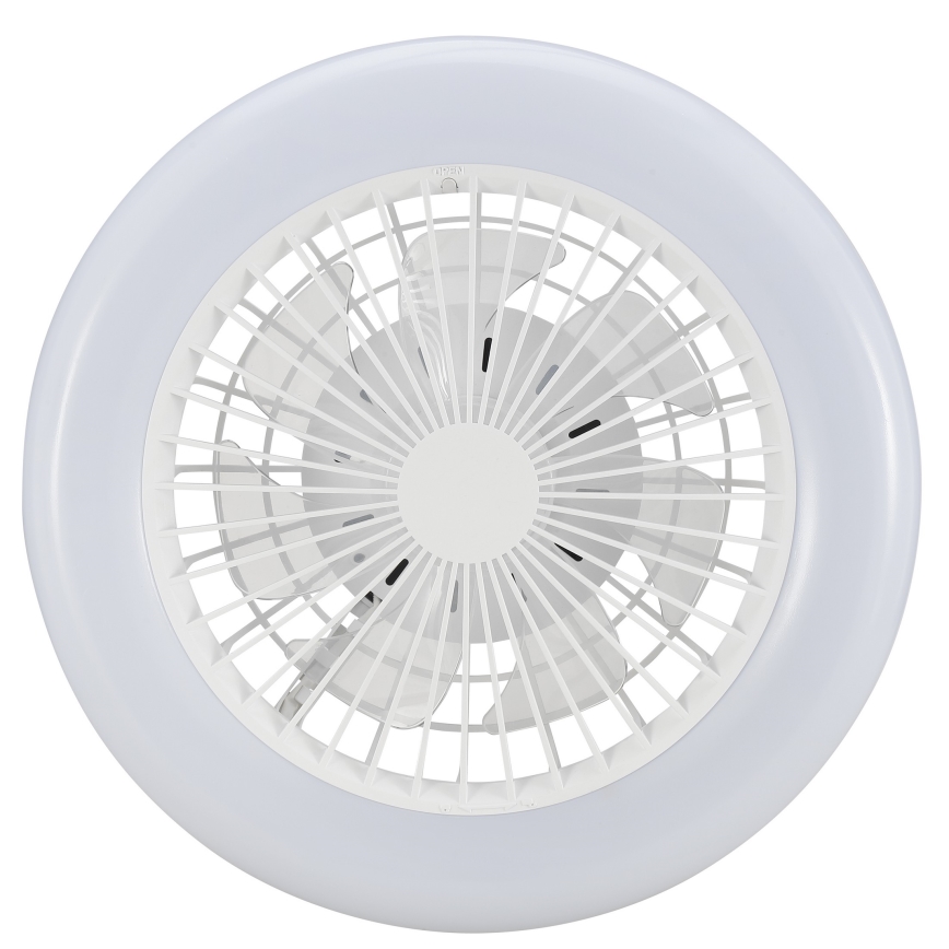 Brilliant - dimmbare LED-Deckenleuchte mit Ventilator MONTERO LED/20W/230V 2700-6500K Ø 42 cm weiß + Fernbedienung