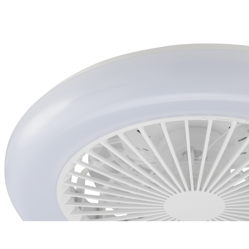 Brilliant - dimmbare LED-Deckenleuchte mit Ventilator MONTERO LED/20W/230V 2700-6500K Ø 42 cm weiß + Fernbedienung
