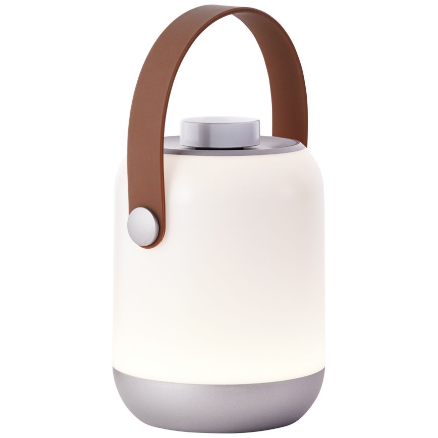 Brilliant - LED dimmbare Außen-Tischlampe GEMMA LED/1,9W/5V 1800 mAh IP44 weiß