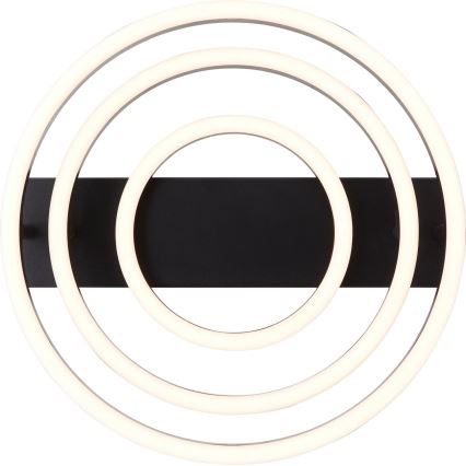 Brilliant - LED-dimmbare Deckenleuchte PEDLEY LED/36W/230V schwarz