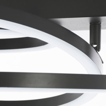 Brilliant - LED-dimmbare Deckenleuchte PEDLEY LED/36W/230V schwarz