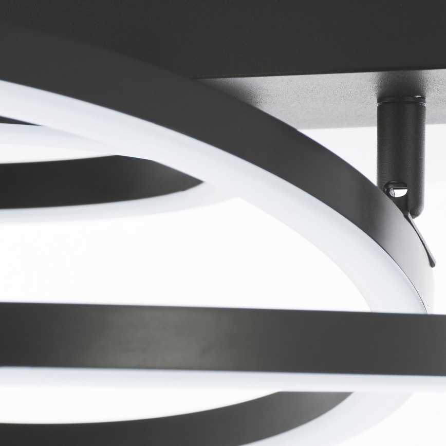 Brilliant - LED-dimmbare Deckenleuchte PEDLEY LED/36W/230V schwarz