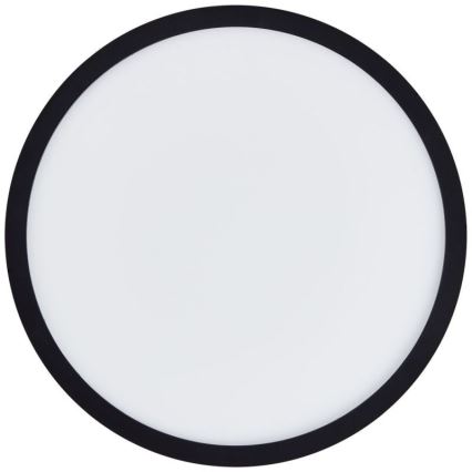 Brilliant - LED-dimmbare Deckenleuchte SORELL, LED/18W/230V, 3000–6500K, Ø 29 cm, schwarz, inkl. Fernbedienung