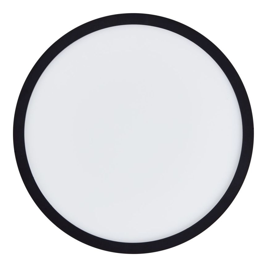 Brilliant - LED-dimmbare Deckenleuchte SORELL, LED/18W/230V, 3000–6500K, Ø 29 cm, schwarz, inkl. Fernbedienung