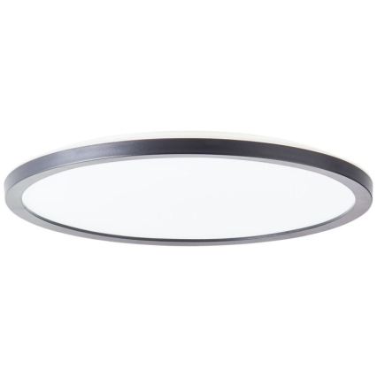Brilliant - LED-dimmbare Deckenleuchte SORELL, LED/18W/230V, 3000–6500K, Ø 29 cm, schwarz, inkl. Fernbedienung