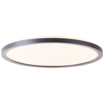 Brilliant - LED-dimmbare Deckenleuchte SORELL, LED/18W/230V, 3000–6500K, Ø 29 cm, schwarz, inkl. Fernbedienung