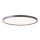 Brilliant - LED-dimmbare Deckenleuchte SORELL, LED/18W/230V, 3000–6500K, Ø 29 cm, schwarz, inkl. Fernbedienung