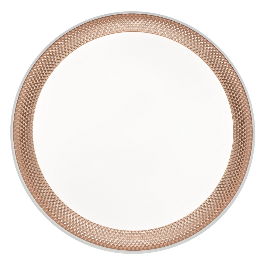 Brilliant - dimmbare LED-Deckenleuchte WALDO LED/24W/230V 3000-6500K Ø 38,5 cm weiß/roségold + Fernbedienung
