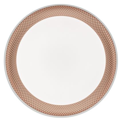 Brilliant - Dimmbare LED-Deckenleuchte WALDO LED/36W/230V 3000-6500K Ø 48,5 cm weiß/roségold + Fernbedienung