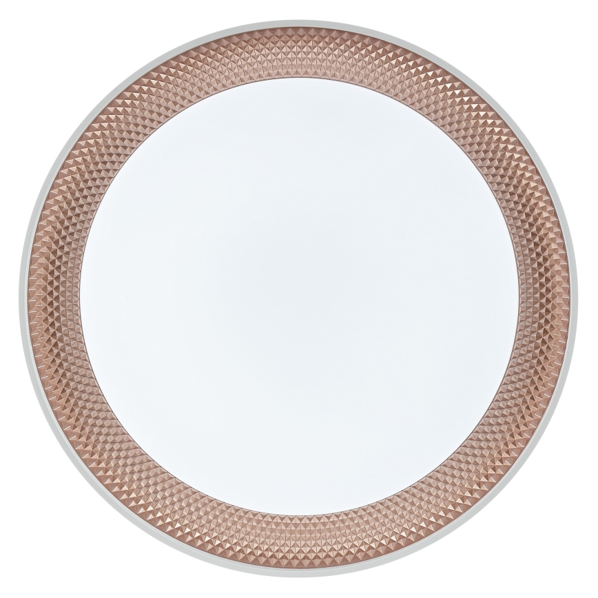 Brilliant - Dimmbare LED-Deckenleuchte WALDO LED/36W/230V 3000-6500K Ø 48,5 cm weiß/roségold + Fernbedienung