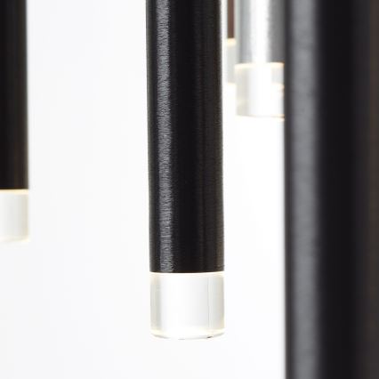 Brilliant - LED-dimmbare Pendelleuchte an Kabel CEMBALO LED/70W/230V mattchrom/schwarz/braun