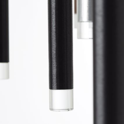Brilliant - LED-dimmbare Pendelleuchte an Kabel CEMBALO LED/70W/230V mattchrom/schwarz/braun