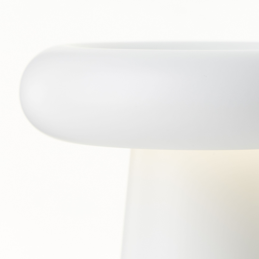 Brilliant - LED dimmbare Touch-Außen-Tischlampe MUFFIN LED/3W/5V USB 2600 mAh IP44 weiß